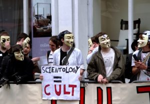Protest against Scientology (© Charlotte Leaper | Dreamstime.com).